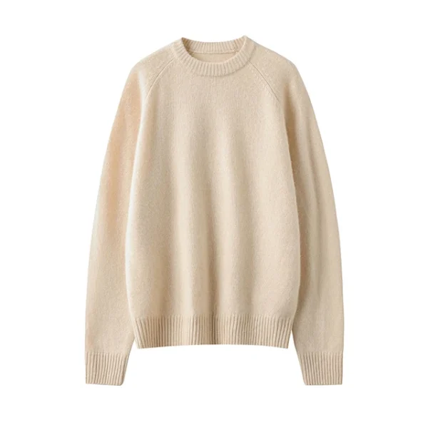 100 Pure Cashmere Sweaters Women Crew Neck Knitted Sweater Autumn Winter Casual Warm Jumper