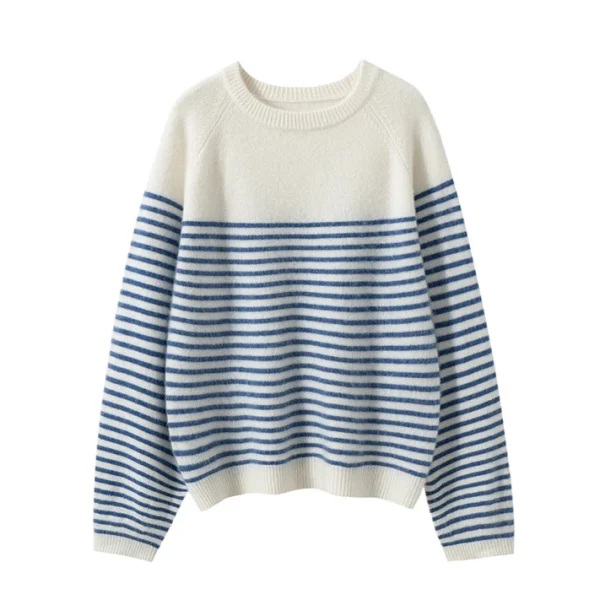 High Quality Cashmere Sweaters Full Sleeve O-Neck Cashmere Sweater