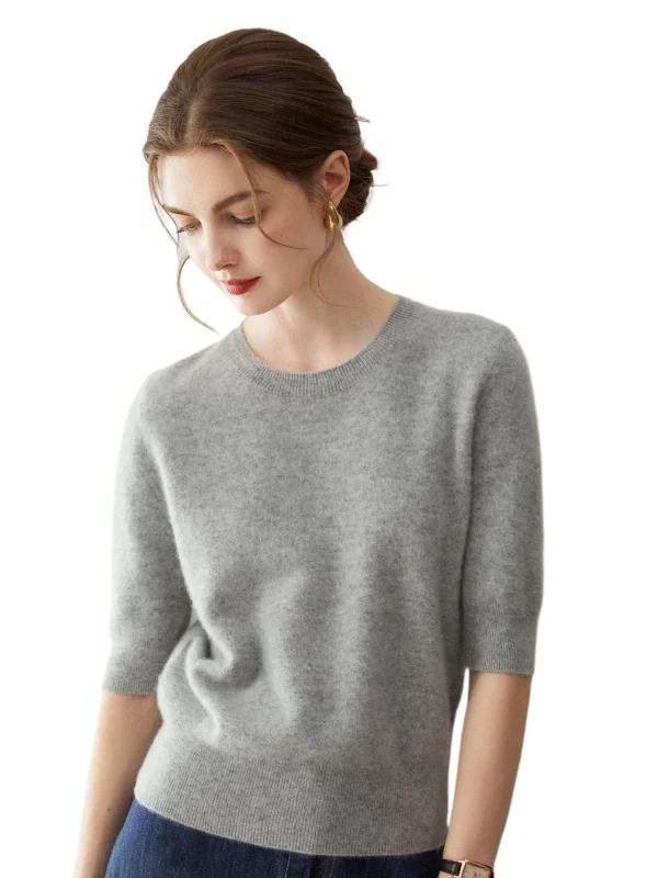 2026 New Style Autumn Winter  Cashmere O Neck Knitted Women  Sweater